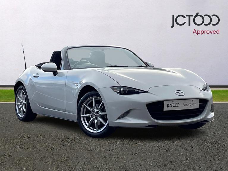 Used 2018 MAZDA MX-5 1.5 SKYACTIV-G SE Convertible 2dr Petrol Manual Euro 6 (131 ps) Silver at JCT600