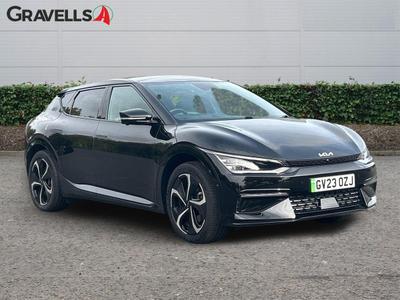 Used 2023 Kia EV6 77.4kWh GT-Line S Hatchback 5dr Electric Auto (225 bhp) Black at Gravells