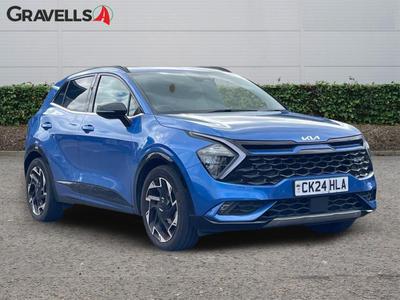 Used 2024 Kia SPORTAGE 1.6 T-GDi GT-Line SUV 5dr Petrol Manual Euro 6 (s/s) (148 bhp) blue flame at Gravells
