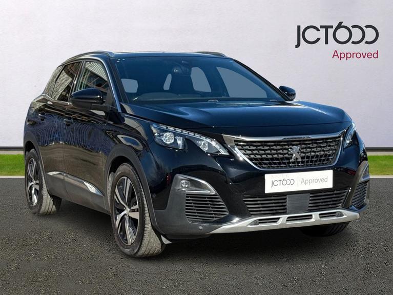 Used 2019 PEUGEOT 3008 1.5 BlueHDi GT Line SUV 5dr Diesel Manual Euro 6 (s/s) (130 ps) Black at JCT600