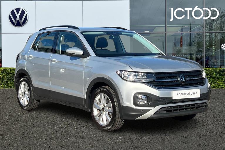 Used 2023 VOLKSWAGEN T-Cross 1.0 TSI SE 5dr Silver at JCT600