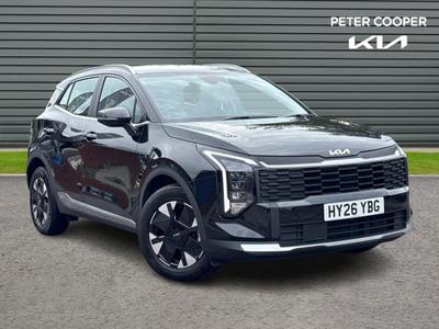 Used 2026 Kia Sportage 1.6 T-GDi HEV PURE Phantom Black at Kia Motors UK