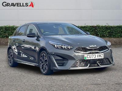 Used 2023 Kia CEED 1.5 T-GDi GT-Line Hatchback 5dr Petrol Manual Euro 6 (s/s) (158 bhp) Grey at Gravells