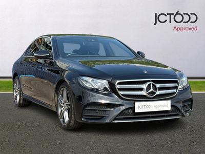 2019 MERCEDES-BENZ E Class 2.0 E220d AMG Line Saloon 4dr Diesel G-Tronic+ 4MATIC Euro 6 (s/s) (194 ps) at JCT600