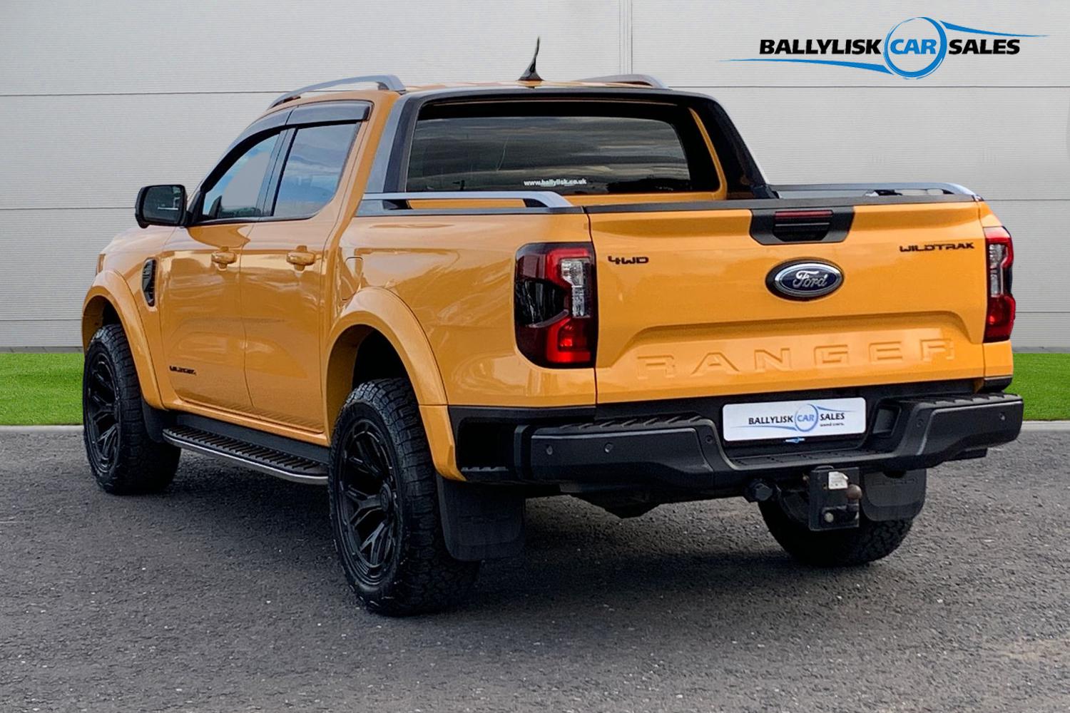 2023 Ford Ranger Wildtrak 2.0 Ecoblue Auto 4WD in Cyber Orange with 28K - vehicle photo 2 for sale on PureCar