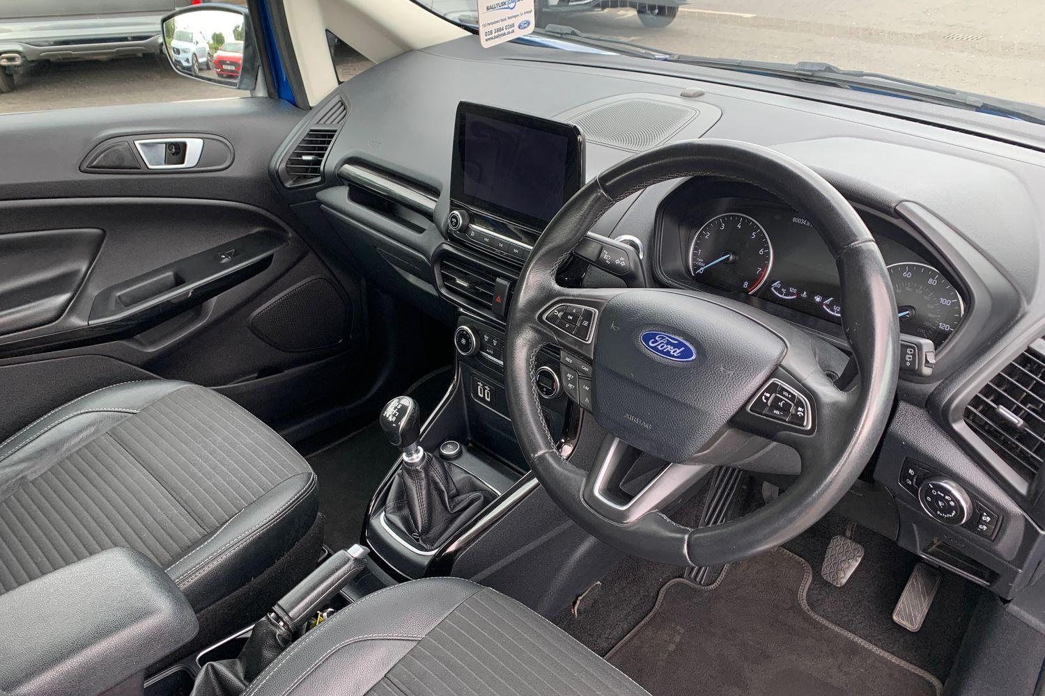 2019 Ford EcoSport 1.0T 125PS Titanium in Blue with 60K - vehicle photo 9 for sale on PureCar
