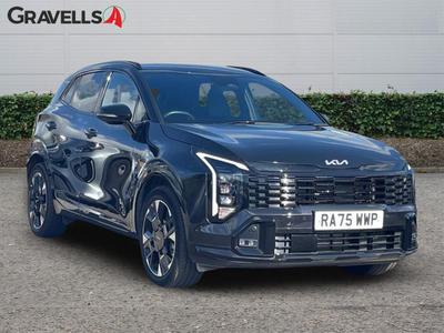Used 2026 Kia SPORTAGE 1.6 h T-GDi GT-Line SUV 5dr Petrol Hybrid Auto Euro 6 (s/s) (235 bhp) Black at Gravells
