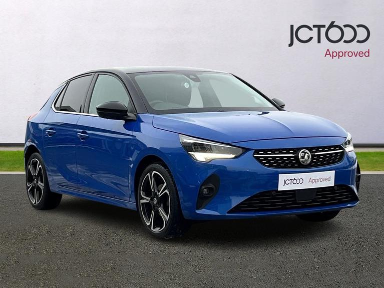 Used 2021 VAUXHALL Corsa 1.2 Elite Edition Hatchback 5dr Petrol Manual Euro 6 (75 ps) Blue at JCT600