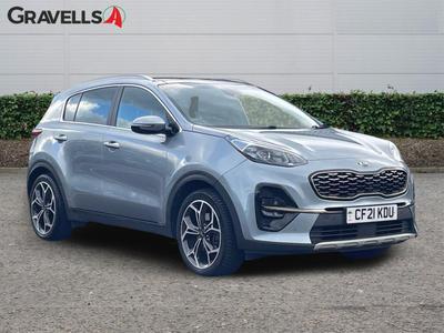 Used 2021 Kia Sportage 1.6 CRDi ISG 48V GT-LINE S Lunar Silver at Kia Motors UK