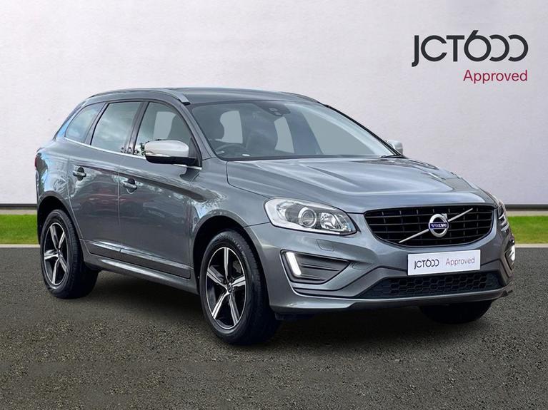 Used 2017 VOLVO XC60 2.4 D4 R-Design Lux Nav SUV 5dr Diesel Auto AWD Euro 6 (s/s) (190 ps) Grey at JCT600