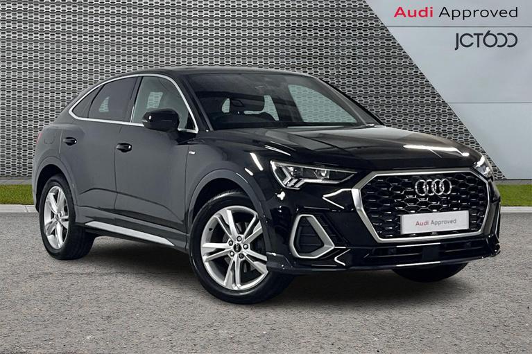 Used 2025 Audi Q3 1.5 TFSI CoD 35 S line Sportback 5dr Petrol S Tronic Euro 6 (s/s) (150 ps) Black at JCT600