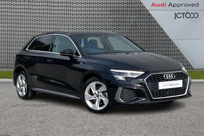 2024 Audi A3 1.4 TFSIe 40 S line Sportback 5dr Petrol Plug-in Hybrid S Tronic Euro 6 (s/s) 13kWh (204 ps) at JCT600