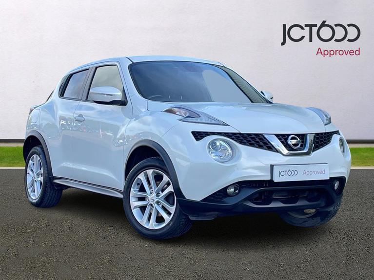 Used 2018 NISSAN Juke 1.2 DIG-T N-Connecta SUV 5dr Petrol Manual Euro 6 (s/s) (115 ps) White at JCT600