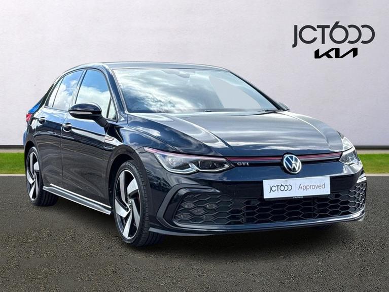 Used 2020 VOLKSWAGEN Golf 2.0 TSI GTI Hatchback 5dr Petrol DSG Euro 6 (s/s) (245 ps) Black at JCT600