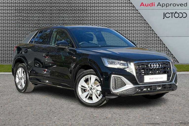 Used 2021 Audi Q2 1.5 TFSI CoD 35 S line SUV 5dr Petrol Manual Euro 6 (s/s) (150 ps) Black at JCT600