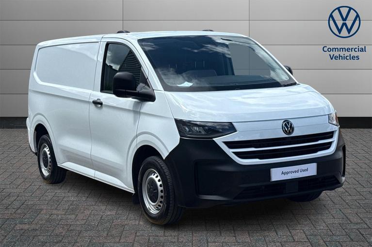 Used 2025 VOLKSWAGEN Transporter 2.0 TDI T28 Commerce Plus Panel Van 5dr Diesel Manual FWD SWB Euro 6 (s/s) (150 ps) Clear White at JCT600
