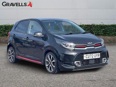 Used 2022 Kia Picanto 1.0 T-GDi ISG GT-LINE Midnight Black at Kia Motors UK