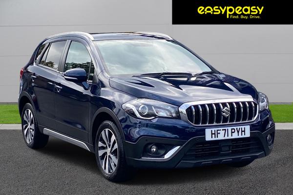 Used 2021 Suzuki SX4 S-CROSS 1.4 Boosterjet 48V Hybrid SZ-T 5dr Blue at easypeasy