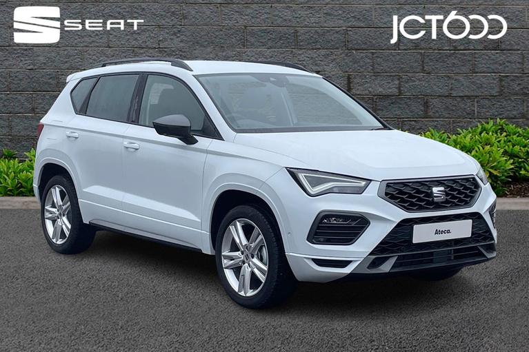 Used ~ SEAT Ateca 1.5 TSI 150 EVO FR DSG Glacier White at JCT600