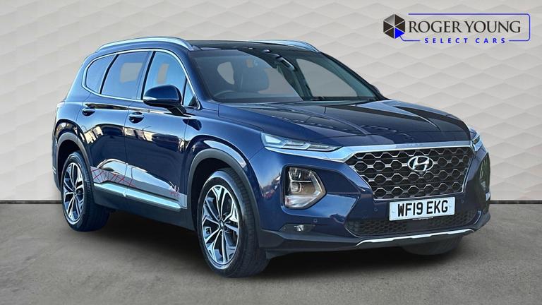 Used 2019 Hyundai Santa Fe Premium Se Crdi Blue at Roger Young