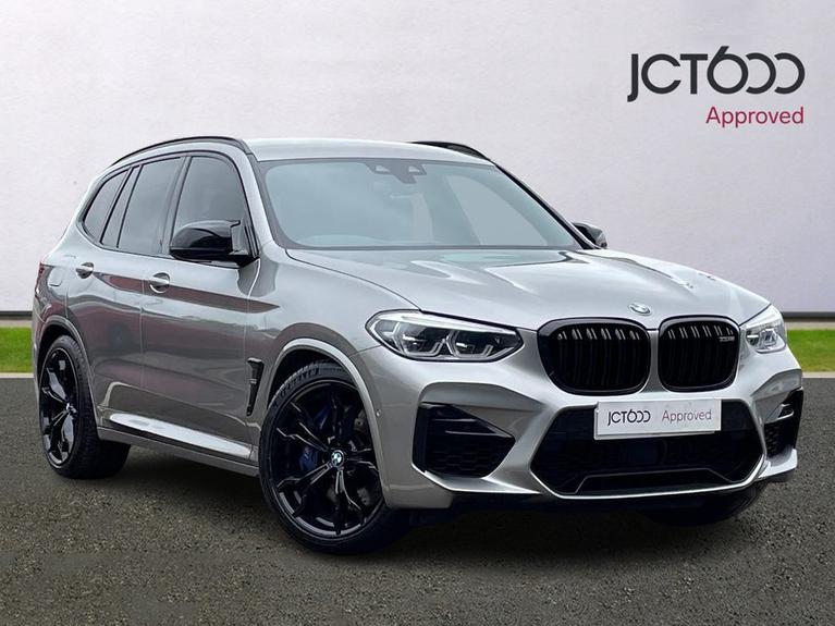 Used 2019 BMW X3 M 3.0i Competition SUV 5dr Petrol Auto xDrive Euro 6 (s/s) (510 ps) Grey at JCT600