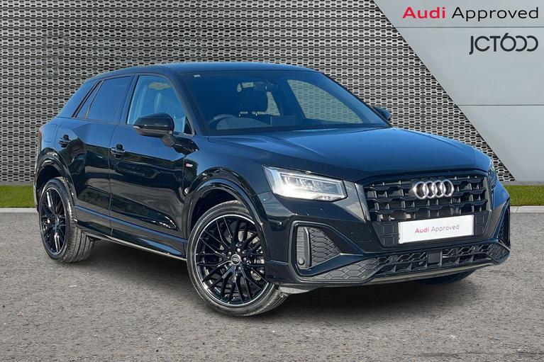 Used 2023 Audi Q2 1.5 TFSI CoD 35 Black Edition SUV 5dr Petrol S Tronic Euro 6 (s/s) (150 ps) Black at JCT600