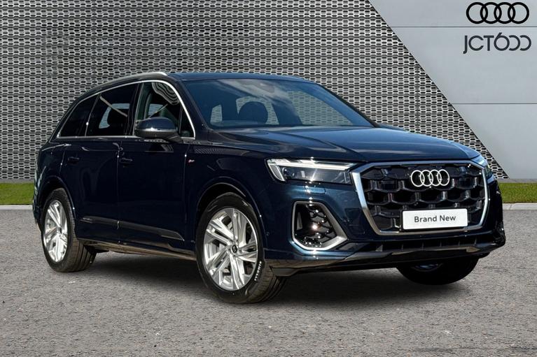 Used ~ Audi  Audi Q7 SUV S line Audi Q7 SUV S line TDI quattro Waitomo blue, metallic at JCT600