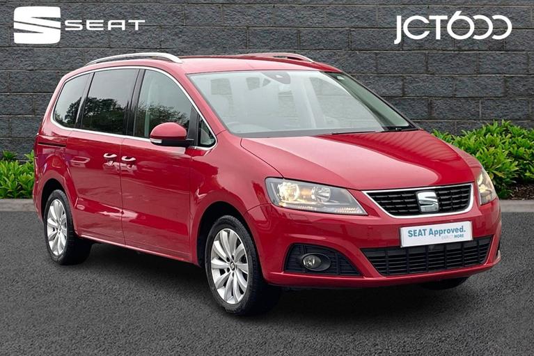 Used 2019 SEAT Alhambra 2.0 TDI SE L MPV 5dr Diesel DSG Euro 6 (s/s) (150 ps) Red at JCT600