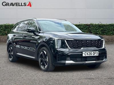 Used 2026 Kia SORENTO 1.6 h T-GDi Evolve SUV 5dr Petrol Hybrid Auto AWD Euro 6 (s/s) (235 bhp) midnight black at Gravells