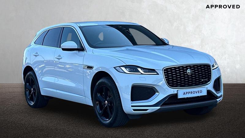 White 2022 Jaguar F-PACE Estate All-wheel drive Automatic