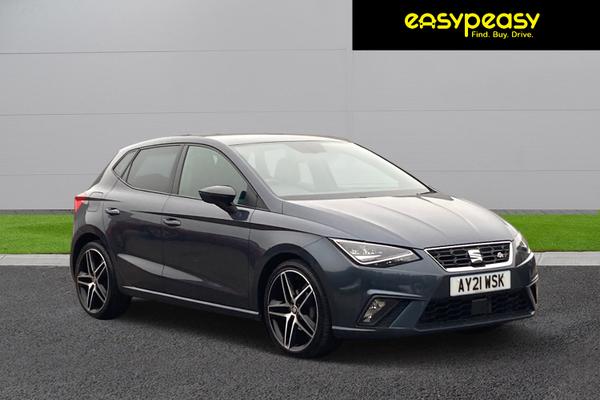 Used 2021 SEAT IBIZA 1.0 TSI 95 FR Sport [EZ] 5dr Grey at easypeasy