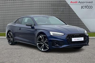 2023 AUDI A5 2.0 TFSI 35 Black Edition Coupe 2dr Petrol S Tronic Euro 6 (s/s) (150 ps) at JCT600