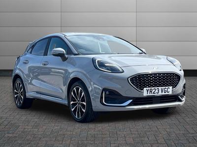 Used 2023 Ford Puma 1.0T EcoBoost MHEV ST-Line Vignale SUV 5dr Petrol Hybrid Manual Euro 6 (s/s) (155 ps) at Sinclair Direct