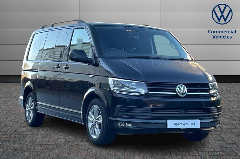 Used 2018 VOLKSWAGEN Transporter  T32 SWB  2.0 TDI BMT 150 Highline Kombi Van DSG Black at JCT600