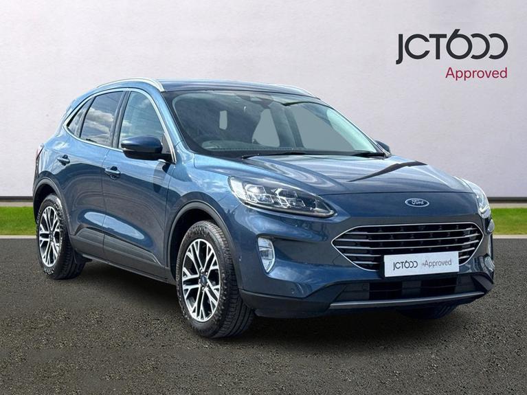 Used 2020 FORD Kuga 2.0 EcoBlue Titanium SUV 5dr Diesel Auto AWD Euro 6 (s/s) (190 ps) Blue at JCT600