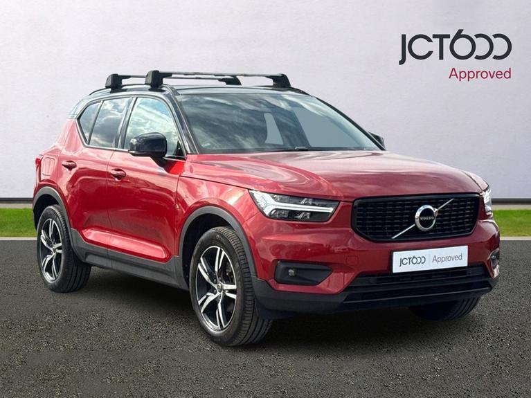 Used 2020 VOLVO Xc40 1.5 T3 R-Design SUV 5dr Petrol Auto Euro 6 (s/s) (163 ps) Red at JCT600