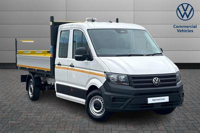 2025 VOLKSWAGEN Crafter 2.0 TDI CR35 Commerce Tipper Double Cab 4dr Diesel Manual FWD LWB Euro 6 (s/s) (ETG) (140 ps) at JCT600