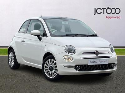 2016 FIAT 500 1.2 Lounge Hatchback 3dr Petrol Manual Euro 6 (s/s) (69 bhp) at JCT600