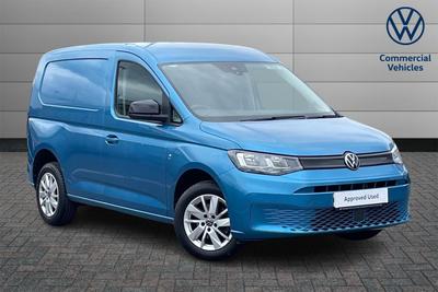 2022 VOLKSWAGEN Caddy C20 Commerce Pro Panel Van Euro 6 102ps *HEATED WINDSCREEN*SAT NAV at JCT600