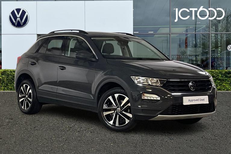 Used 2021 Volkswagen T-Roc United 1.0 TSI 110PS 6-speed Manual 5 Door Urano Grey at JCT600