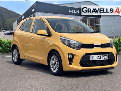 Used 2023 Kia PICANTO 1.0 DPi 2 Hatchback 5dr Petrol AMT Euro 6 (s/s) (66 bhp) honey at Gravells