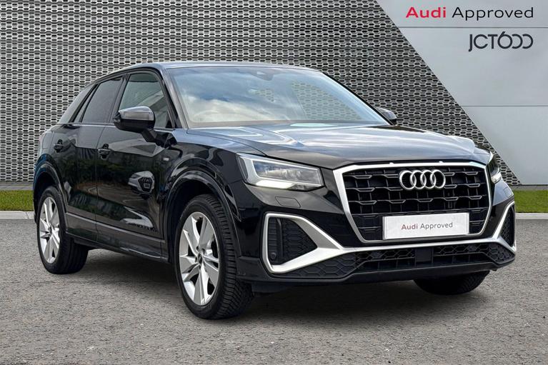 Used 2024 AUDI Q2 S line 35 TFSI 150 PS S tronic Mythos Black at JCT600