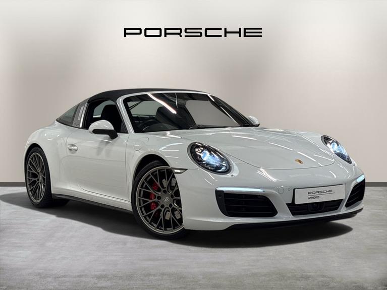 Used 2016 PORSCHE 911 3.0T 991 4S Targa 2dr Petrol PDK 4WD Euro 6 (s/s) (420 ps) White at JCT600