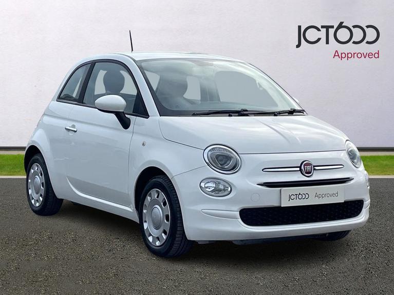 Used 2016 FIAT 500 1.2 Pop Hatchback 3dr Petrol Dualogic Euro 6 (s/s) (69 bhp) White at JCT600