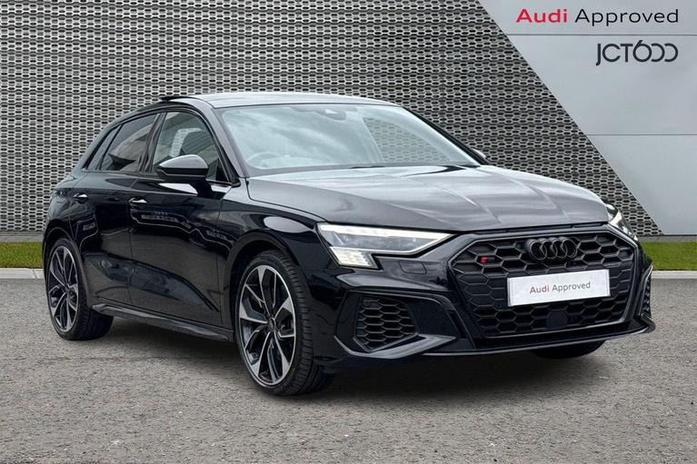 Used 2023 AUDI S3 Sportback Vorsprung TFSI 310 PS S tronic Mythos Black at JCT600