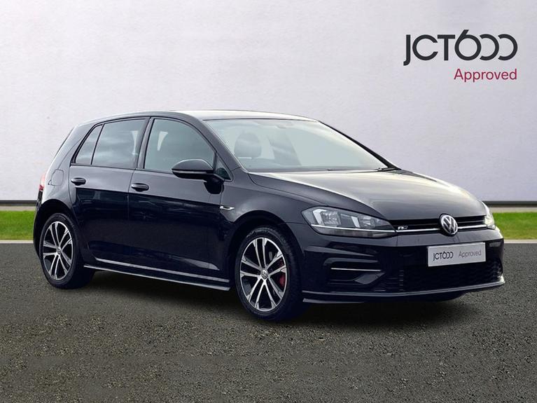 Used 2018 VOLKSWAGEN Golf 1.5 TSI EVO R-Line Hatchback 5dr Petrol DSG Euro 6 (s/s) (150 ps) Black at JCT600