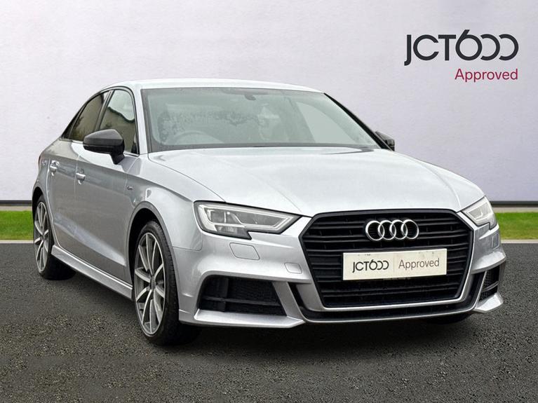Used 2017 AUDI A3 1.4 TFSI Black Edition 4dr Silver at JCT600