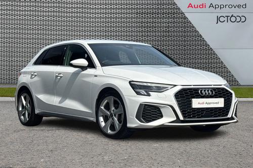 AUDI A3 1.0 TFSI 30 S line Sportback 5dr Petrol S Tronic Euro 6 (s/s) (110 ps)