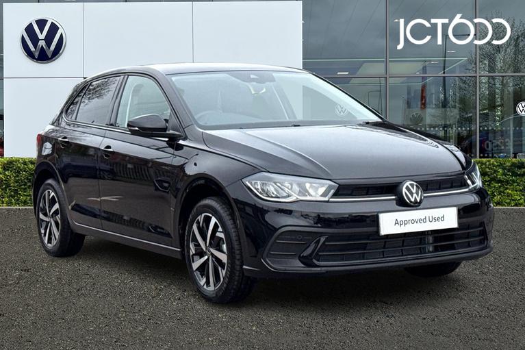 Used 2026 VOLKSWAGEN Polo 1.0 TSI Match Hatchback 5dr Petrol Manual Euro 6 (s/s) (95 ps) Black at JCT600