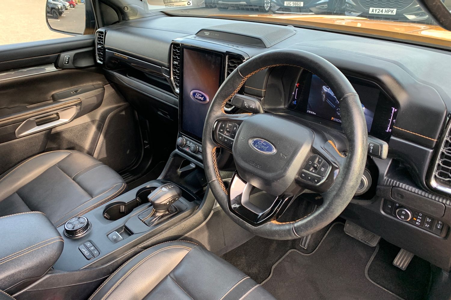 2023 Ford Ranger Wildtrak 2.0 Ecoblue Auto 4WD in Cyber Orange with 28K - vehicle photo 9 for sale on PureCar